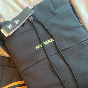 IVY PARK X ADIDAS BLACK PACK HOODIE SZ L